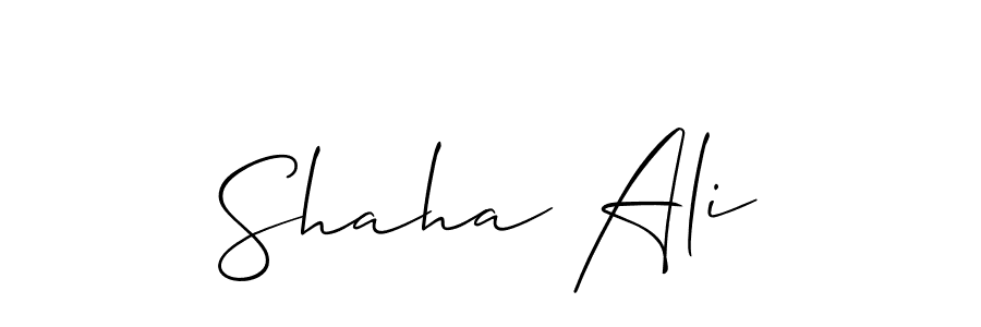 Similarly Allison_Script is the best handwritten signature design. Signature creator online .You can use it as an online autograph creator for name Shaha Ali. Shaha Ali signature style 2 images and pictures png
