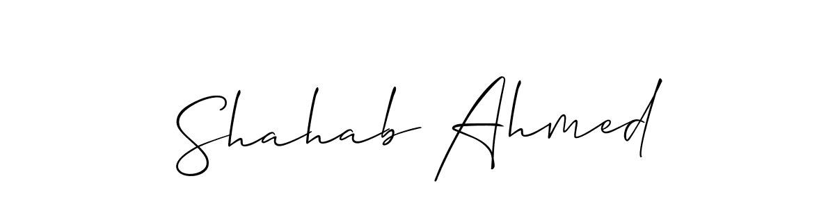 Check out images of Autograph of Shahab Ahmed name. Actor Shahab Ahmed Signature Style. Allison_Script is a professional sign style online. Shahab Ahmed signature style 2 images and pictures png