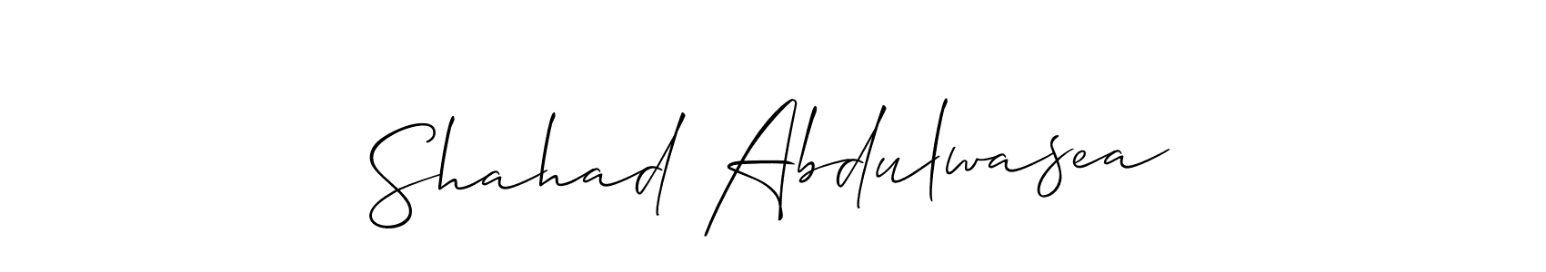 Here are the top 10 professional signature styles for the name Shahad Abdulwasea. These are the best autograph styles you can use for your name. Shahad Abdulwasea signature style 2 images and pictures png