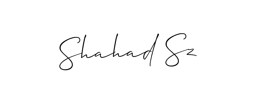 See photos of Shahad Sz official signature by Spectra . Check more albums & portfolios. Read reviews & check more about Allison_Script font. Shahad Sz signature style 2 images and pictures png