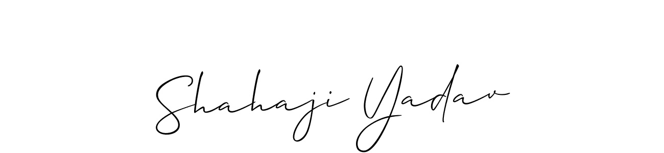 Once you've used our free online signature maker to create your best signature Allison_Script style, it's time to enjoy all of the benefits that Shahaji Yadav name signing documents. Shahaji Yadav signature style 2 images and pictures png