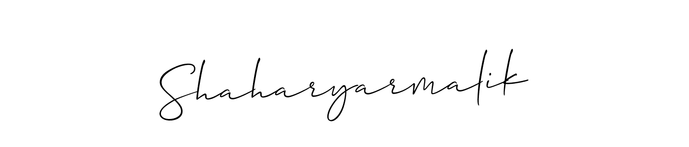 Make a beautiful signature design for name Shaharyarmalik. Use this online signature maker to create a handwritten signature for free. Shaharyarmalik signature style 2 images and pictures png