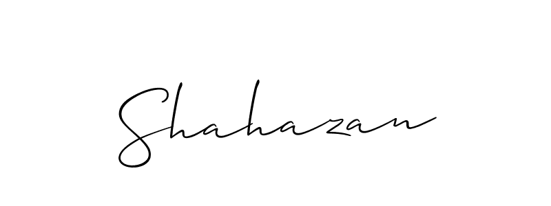 How to Draw Shahazan signature style? Allison_Script is a latest design signature styles for name Shahazan. Shahazan signature style 2 images and pictures png