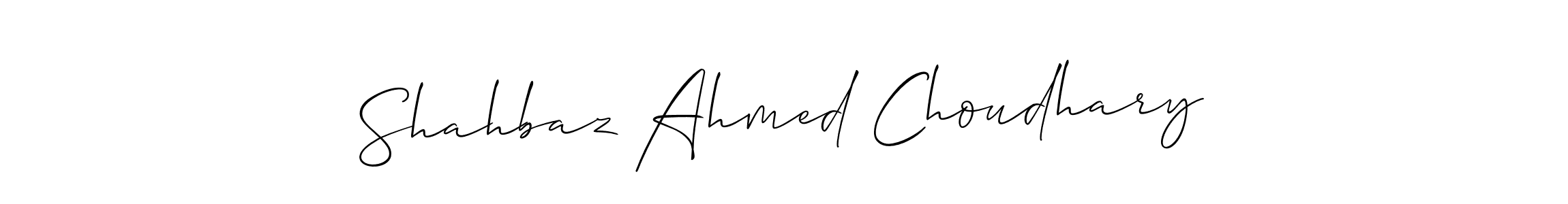 You can use this online signature creator to create a handwritten signature for the name Shahbaz Ahmed Choudhary. This is the best online autograph maker. Shahbaz Ahmed Choudhary signature style 2 images and pictures png