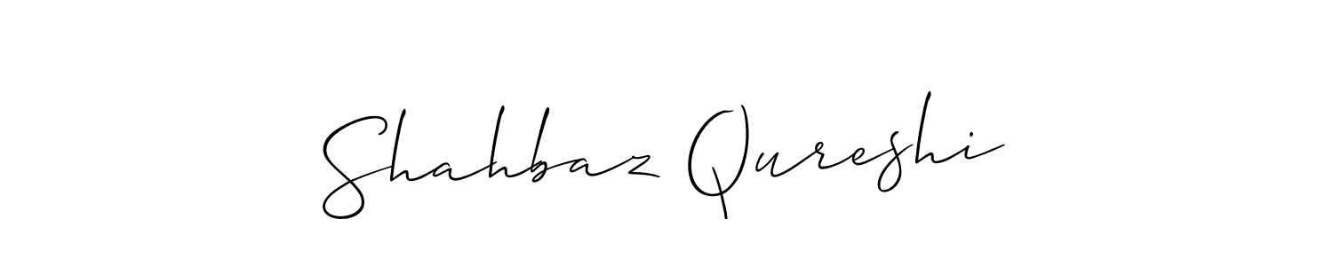 if you are searching for the best signature style for your name Shahbaz Qureshi. so please give up your signature search. here we have designed multiple signature styles  using Allison_Script. Shahbaz Qureshi signature style 2 images and pictures png