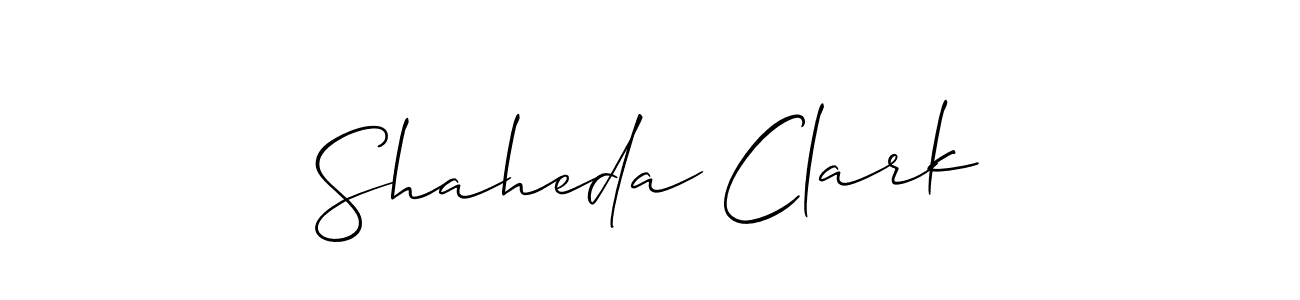 See photos of Shaheda Clark official signature by Spectra . Check more albums & portfolios. Read reviews & check more about Allison_Script font. Shaheda Clark signature style 2 images and pictures png