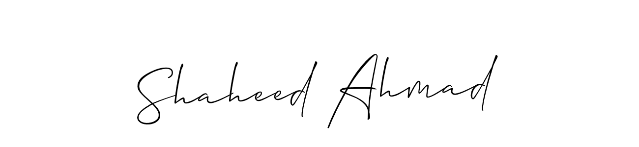 You can use this online signature creator to create a handwritten signature for the name Shaheed Ahmad. This is the best online autograph maker. Shaheed Ahmad signature style 2 images and pictures png