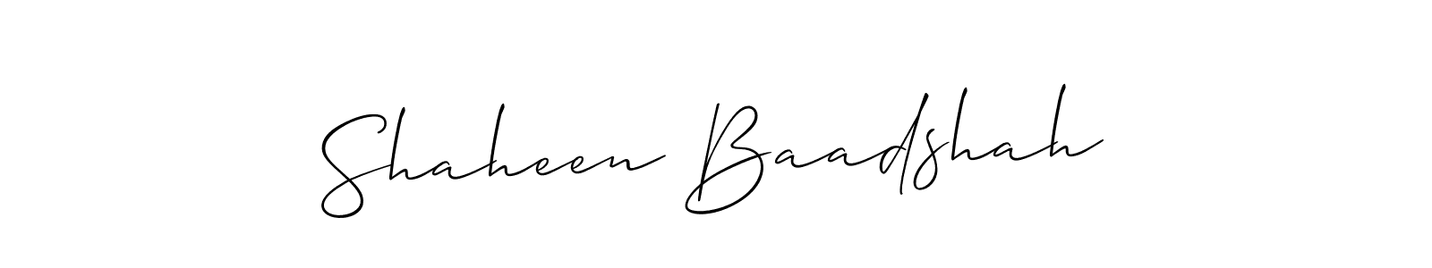 Once you've used our free online signature maker to create your best signature Allison_Script style, it's time to enjoy all of the benefits that Shaheen Baadshah name signing documents. Shaheen Baadshah signature style 2 images and pictures png