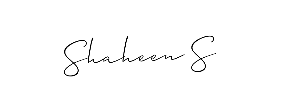 Check out images of Autograph of Shaheen S name. Actor Shaheen S Signature Style. Allison_Script is a professional sign style online. Shaheen S signature style 2 images and pictures png