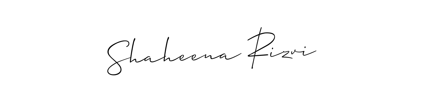 You can use this online signature creator to create a handwritten signature for the name Shaheena Rizvi. This is the best online autograph maker. Shaheena Rizvi signature style 2 images and pictures png