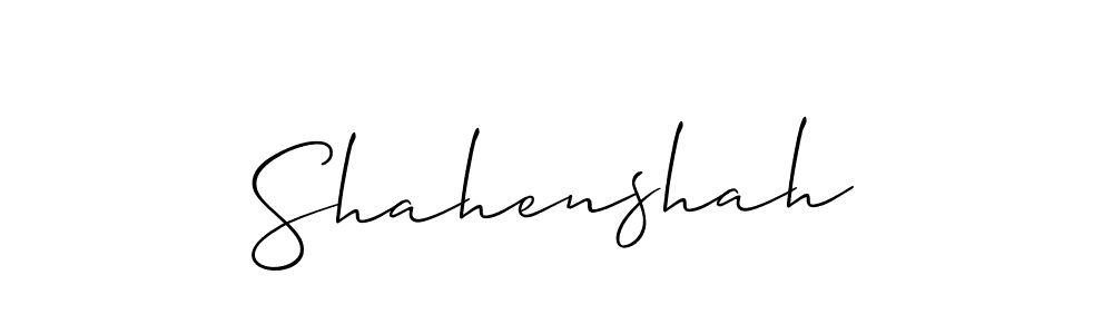 How to Draw Shahenshah signature style? Allison_Script is a latest design signature styles for name Shahenshah. Shahenshah signature style 2 images and pictures png