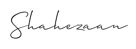 Design your own signature with our free online signature maker. With this signature software, you can create a handwritten (Allison_Script) signature for name Shahezaan. Shahezaan signature style 2 images and pictures png