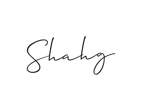 Make a short Shahg signature style. Manage your documents anywhere anytime using Allison_Script. Create and add eSignatures, submit forms, share and send files easily. Shahg signature style 2 images and pictures png