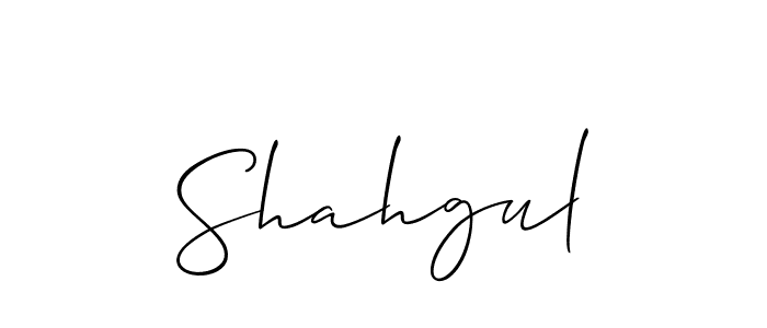 Make a beautiful signature design for name Shahgul. Use this online signature maker to create a handwritten signature for free. Shahgul signature style 2 images and pictures png