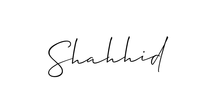 Similarly Allison_Script is the best handwritten signature design. Signature creator online .You can use it as an online autograph creator for name Shahhid. Shahhid signature style 2 images and pictures png