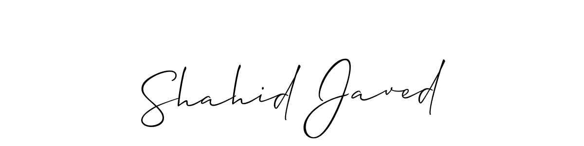 Similarly Allison_Script is the best handwritten signature design. Signature creator online .You can use it as an online autograph creator for name Shahid Javed. Shahid Javed signature style 2 images and pictures png