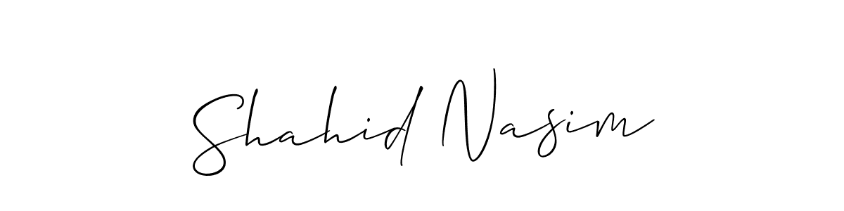 Check out images of Autograph of Shahid Nasim name. Actor Shahid Nasim Signature Style. Allison_Script is a professional sign style online. Shahid Nasim signature style 2 images and pictures png