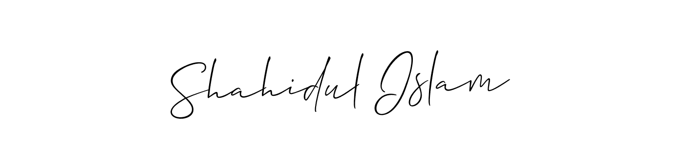 Similarly Allison_Script is the best handwritten signature design. Signature creator online .You can use it as an online autograph creator for name Shahidul Islam. Shahidul Islam signature style 2 images and pictures png