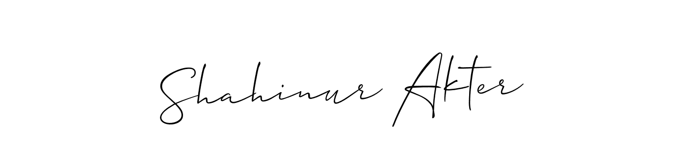 Best and Professional Signature Style for Shahinur Akter. Allison_Script Best Signature Style Collection. Shahinur Akter signature style 2 images and pictures png