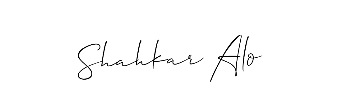 The best way (Allison_Script) to make a short signature is to pick only two or three words in your name. The name Shahkar Alo include a total of six letters. For converting this name. Shahkar Alo signature style 2 images and pictures png