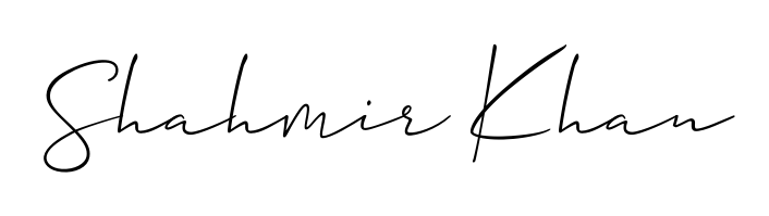 Use a signature maker to create a handwritten signature online. With this signature software, you can design (Allison_Script) your own signature for name Shahmir Khan. Shahmir Khan signature style 2 images and pictures png