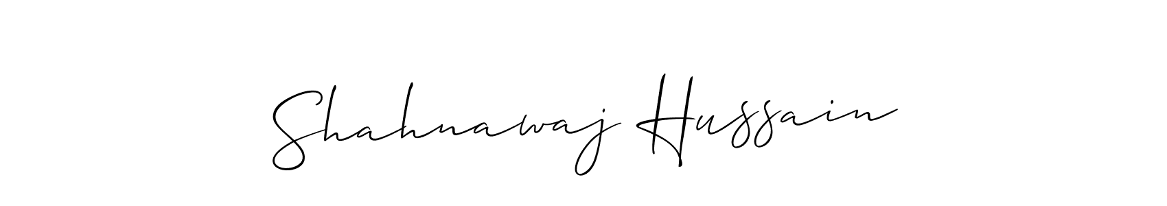 It looks lik you need a new signature style for name Shahnawaj Hussain. Design unique handwritten (Allison_Script) signature with our free signature maker in just a few clicks. Shahnawaj Hussain signature style 2 images and pictures png