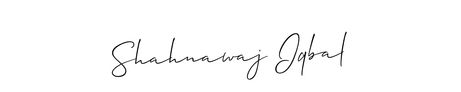 Check out images of Autograph of Shahnawaj Iqbal name. Actor Shahnawaj Iqbal Signature Style. Allison_Script is a professional sign style online. Shahnawaj Iqbal signature style 2 images and pictures png