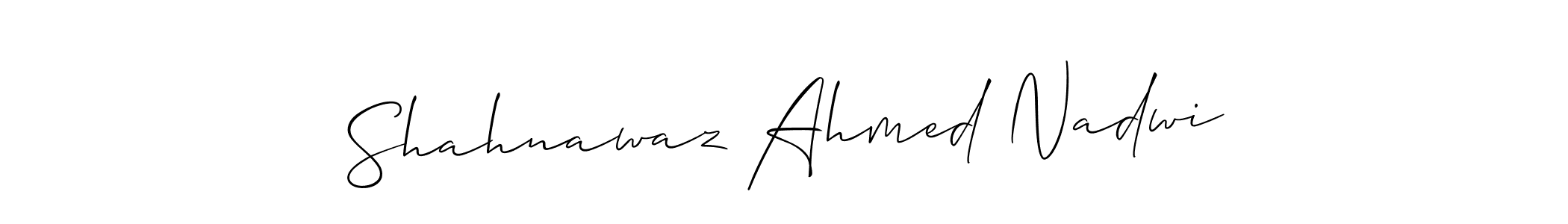 How to Draw Shahnawaz Ahmed Nadwi signature style? Allison_Script is a latest design signature styles for name Shahnawaz Ahmed Nadwi. Shahnawaz Ahmed Nadwi signature style 2 images and pictures png