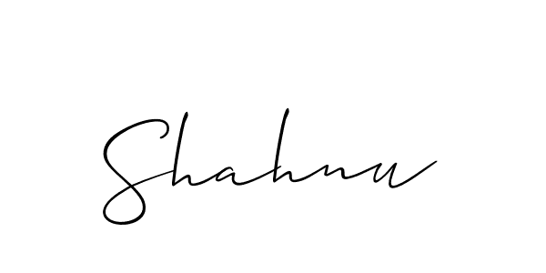 Make a beautiful signature design for name Shahnu. Use this online signature maker to create a handwritten signature for free. Shahnu signature style 2 images and pictures png