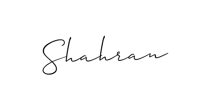 How to make Shahran name signature. Use Allison_Script style for creating short signs online. This is the latest handwritten sign. Shahran signature style 2 images and pictures png