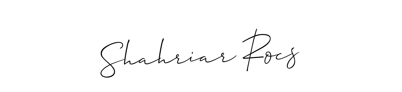 This is the best signature style for the Shahriar Rocs name. Also you like these signature font (Allison_Script). Mix name signature. Shahriar Rocs signature style 2 images and pictures png