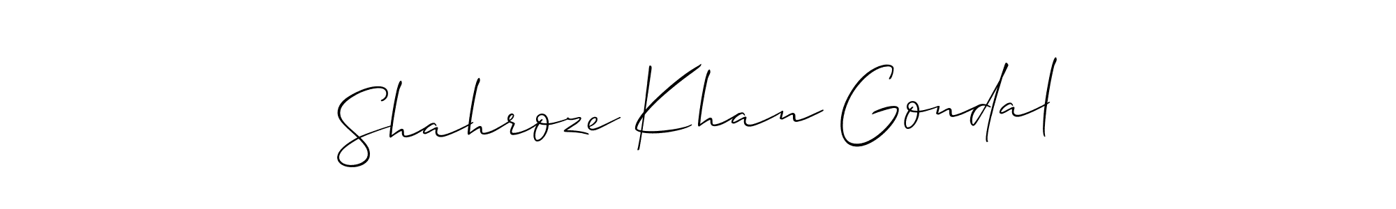 This is the best signature style for the Shahroze Khan Gondal name. Also you like these signature font (Allison_Script). Mix name signature. Shahroze Khan Gondal signature style 2 images and pictures png