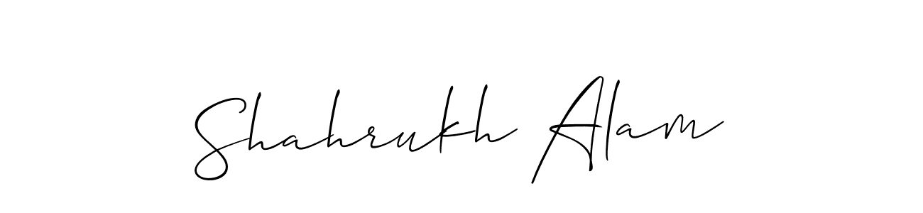 This is the best signature style for the Shahrukh Alam name. Also you like these signature font (Allison_Script). Mix name signature. Shahrukh Alam signature style 2 images and pictures png