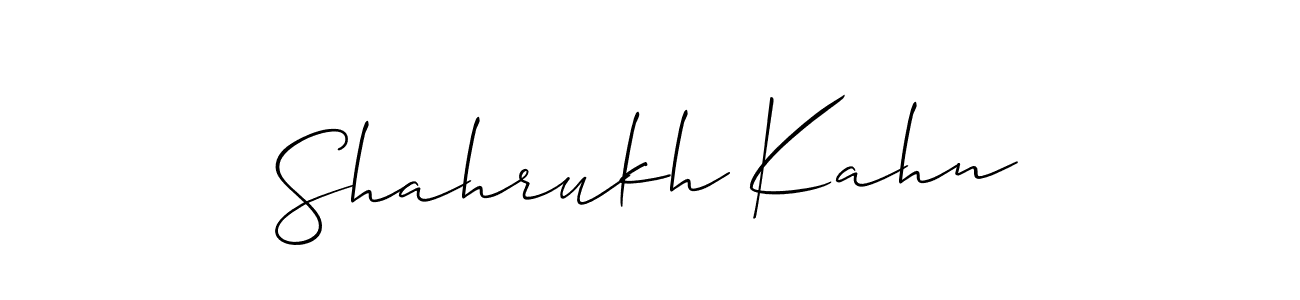 Also You can easily find your signature by using the search form. We will create Shahrukh Kahn name handwritten signature images for you free of cost using Allison_Script sign style. Shahrukh Kahn signature style 2 images and pictures png