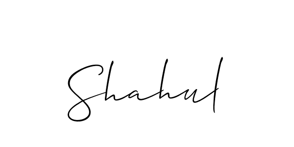 Once you've used our free online signature maker to create your best signature Allison_Script style, it's time to enjoy all of the benefits that Shahul name signing documents. Shahul signature style 2 images and pictures png