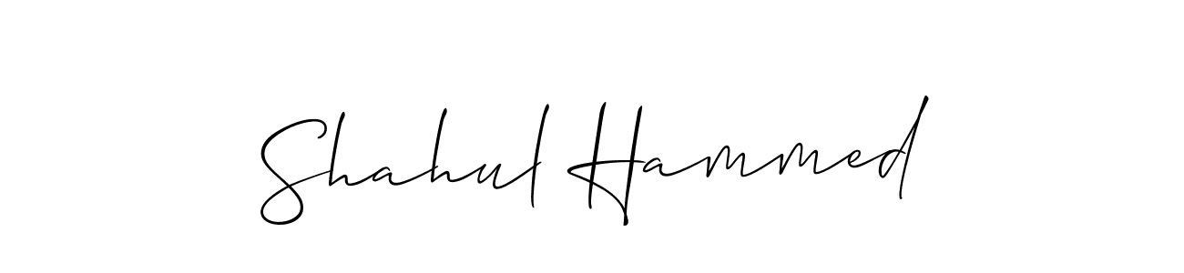 if you are searching for the best signature style for your name Shahul Hammed. so please give up your signature search. here we have designed multiple signature styles  using Allison_Script. Shahul Hammed signature style 2 images and pictures png
