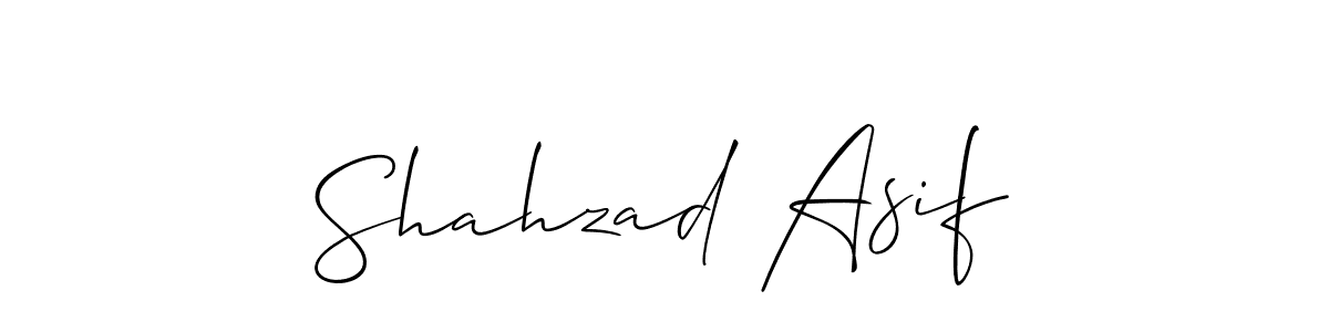 Also we have Shahzad Asif name is the best signature style. Create professional handwritten signature collection using Allison_Script autograph style. Shahzad Asif signature style 2 images and pictures png