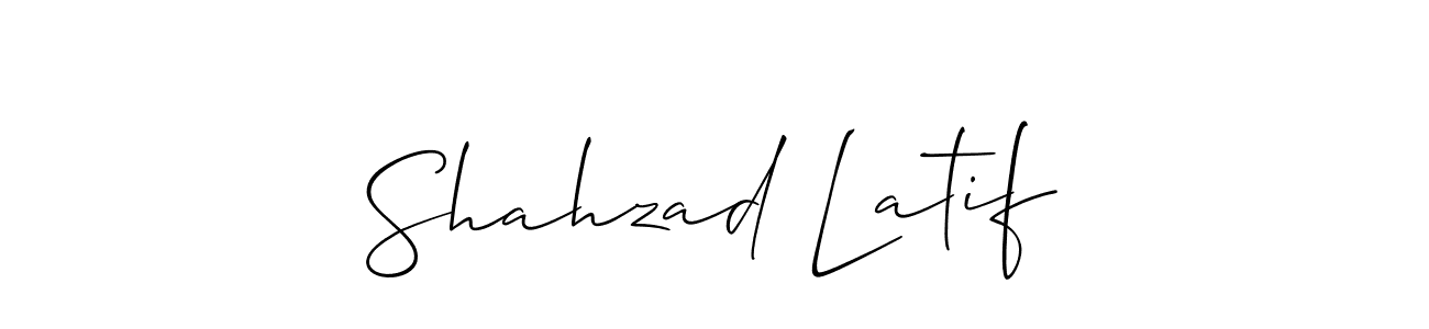 Also You can easily find your signature by using the search form. We will create Shahzad Latif name handwritten signature images for you free of cost using Allison_Script sign style. Shahzad Latif signature style 2 images and pictures png