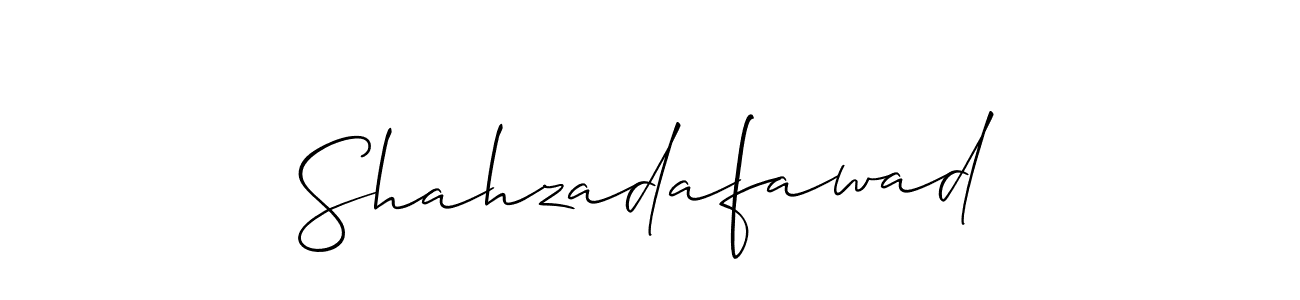 Shahzadafawad stylish signature style. Best Handwritten Sign (Allison_Script) for my name. Handwritten Signature Collection Ideas for my name Shahzadafawad. Shahzadafawad signature style 2 images and pictures png