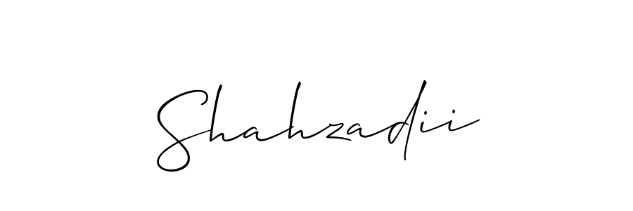 Best and Professional Signature Style for Shahzadii. Allison_Script Best Signature Style Collection. Shahzadii signature style 2 images and pictures png