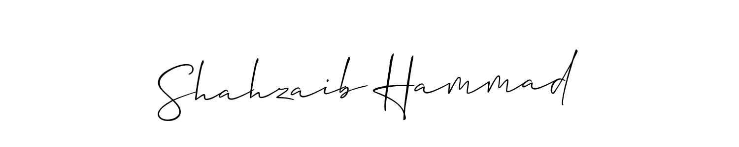Once you've used our free online signature maker to create your best signature Allison_Script style, it's time to enjoy all of the benefits that Shahzaib Hammad name signing documents. Shahzaib Hammad signature style 2 images and pictures png