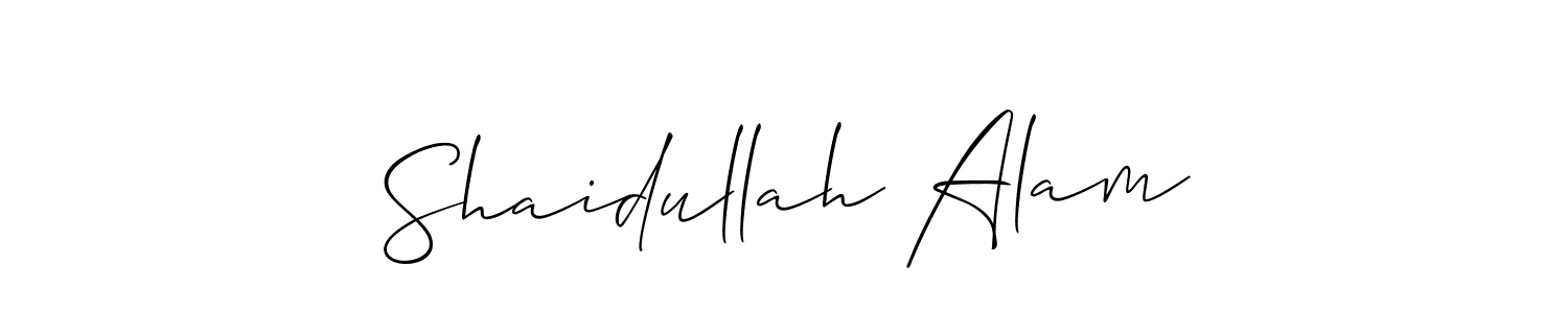 if you are searching for the best signature style for your name Shaidullah Alam. so please give up your signature search. here we have designed multiple signature styles  using Allison_Script. Shaidullah Alam signature style 2 images and pictures png