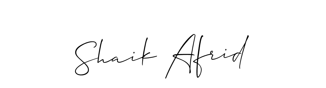 Make a beautiful signature design for name Shaik Afrid. Use this online signature maker to create a handwritten signature for free. Shaik Afrid signature style 2 images and pictures png