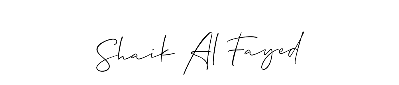 How to Draw Shaik Al Fayed signature style? Allison_Script is a latest design signature styles for name Shaik Al Fayed. Shaik Al Fayed signature style 2 images and pictures png