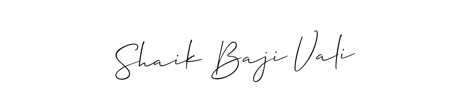 See photos of Shaik Baji Vali official signature by Spectra . Check more albums & portfolios. Read reviews & check more about Allison_Script font. Shaik Baji Vali signature style 2 images and pictures png