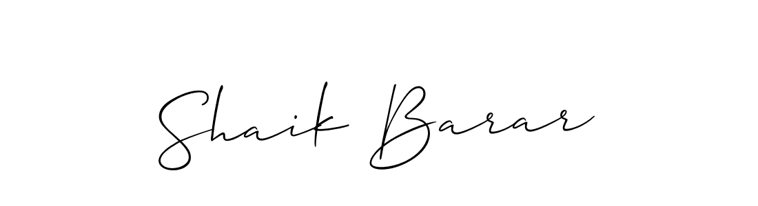 Similarly Allison_Script is the best handwritten signature design. Signature creator online .You can use it as an online autograph creator for name Shaik Barar. Shaik Barar signature style 2 images and pictures png