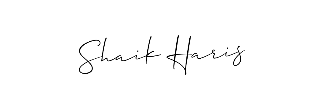 How to Draw Shaik Haris signature style? Allison_Script is a latest design signature styles for name Shaik Haris. Shaik Haris signature style 2 images and pictures png