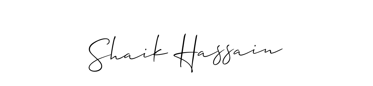 This is the best signature style for the Shaik Hassain name. Also you like these signature font (Allison_Script). Mix name signature. Shaik Hassain signature style 2 images and pictures png