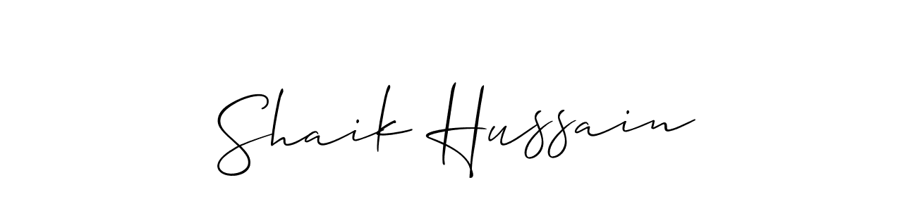 How to Draw Shaik Hussain signature style? Allison_Script is a latest design signature styles for name Shaik Hussain. Shaik Hussain signature style 2 images and pictures png