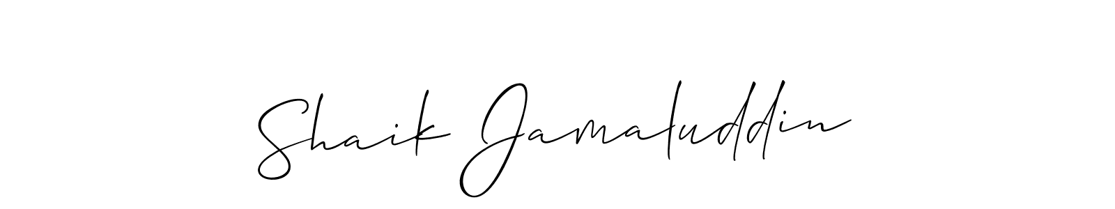 Here are the top 10 professional signature styles for the name Shaik Jamaluddin. These are the best autograph styles you can use for your name. Shaik Jamaluddin signature style 2 images and pictures png